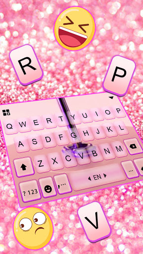 ASMR Slime Live Keyboard Backg Screen 2