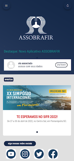 Android application ASSOBRAFIR screenshort