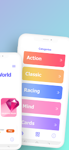 Games World-Unlimited Game App