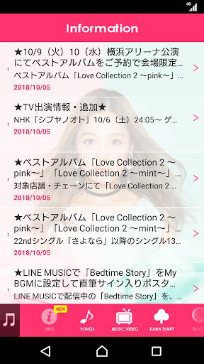西野カナ 公式アーティストアプリ By Sony Music Solutions Inc Google Play Japan Searchman App Data Information