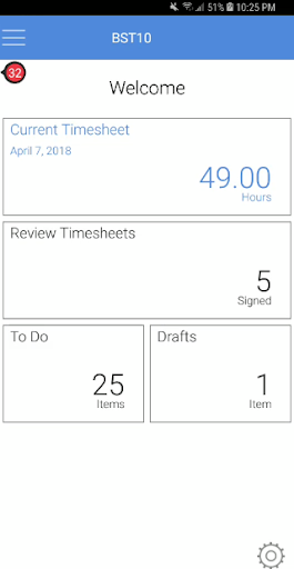 Android application BST10 Mobile screenshort
