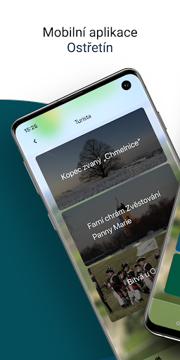 Android application Ostřetín screenshort