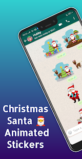 Christmas Animated Stickers Screenshot