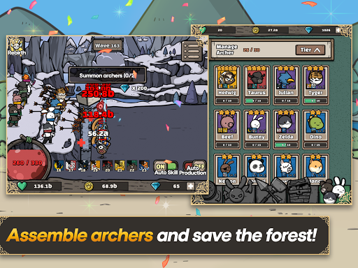 Archer Forest : Idle Defence  screenshots 2