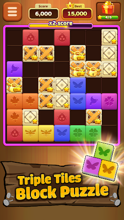 Game screenshot Triple Butterfly: Блочный пазл mod apk