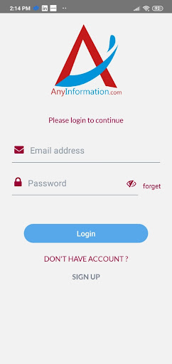 Any Information Screen 2