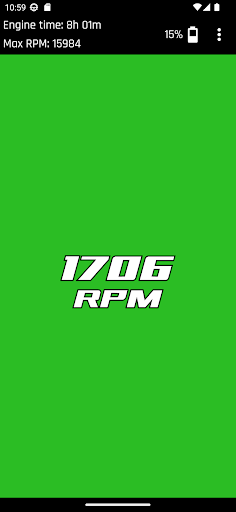 Android application RPM Dot by SparkEVO screenshort