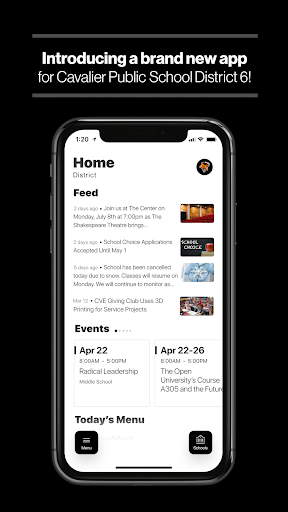 Android application Cavalier Public School screenshort