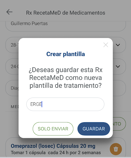 Preskribo receta médica Screen 3