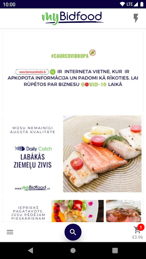MyBidfood Latvia Screen 2