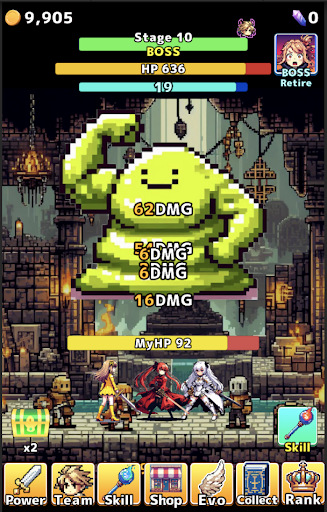Hack and slash clicker 1