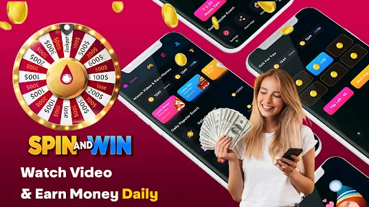 Spin To Win Earn Money Cash