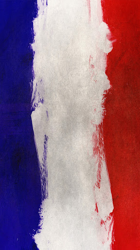 Android application france flag wallpaper screenshort