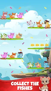 Cat Sort - Match Color Puzzle