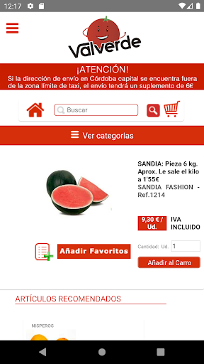 Frutas Valverde Screen 2