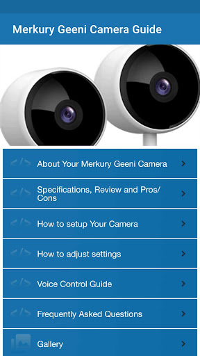 Android application Merkury Geeni Camera Guide screenshort