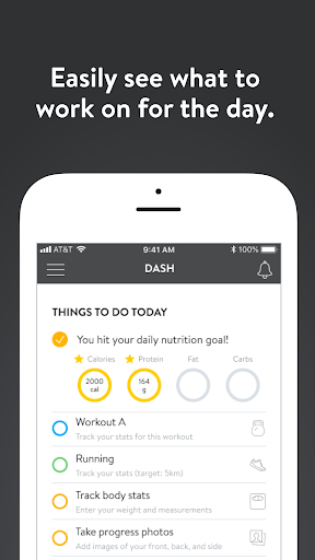 Alloy Personal Training Screen 2