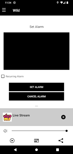 Android application WiLD 99.3 screenshort