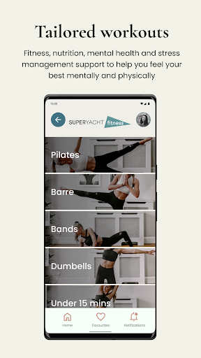 Superyacht Fitness Screen 2