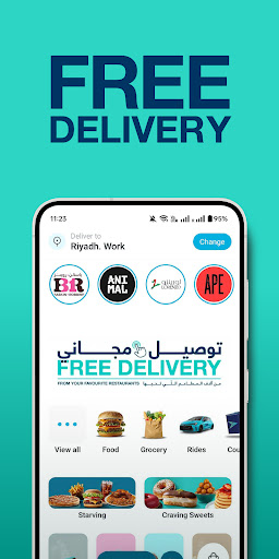 Android application ToYou - Delivery & More screenshort