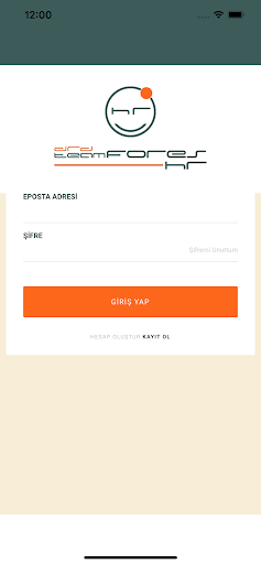 Android application Team Fores HR screenshort