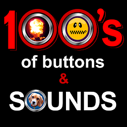Icon image 100's of Buttons & Prank Sound