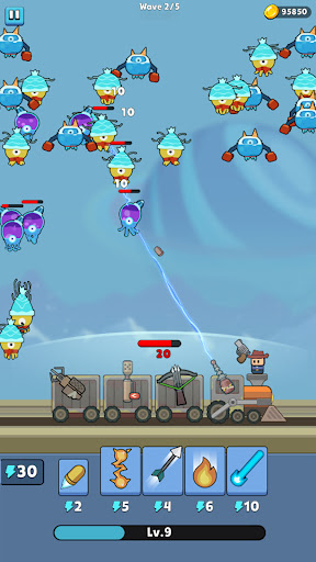 Galactic Train Survivor screenshot 3
