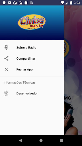 Clube FM Corinto MG Screen 3