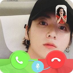 Jungkook Fake Chat &Video Call ikonjának képe