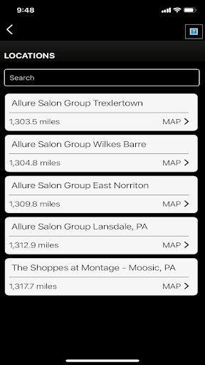 Allure Salon Group Screen 3