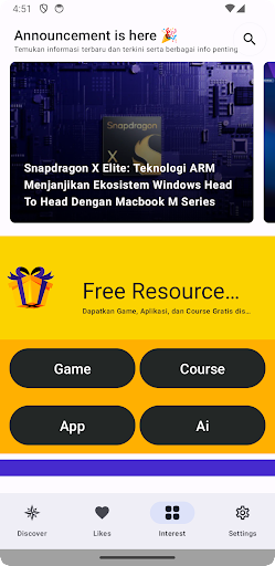 Teknohorizon-News, Code & Play Screen 3