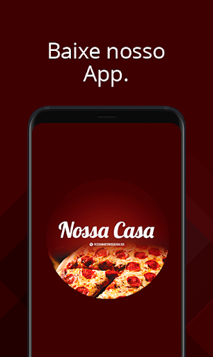 Android application Nossa Casa Pizzaria screenshort