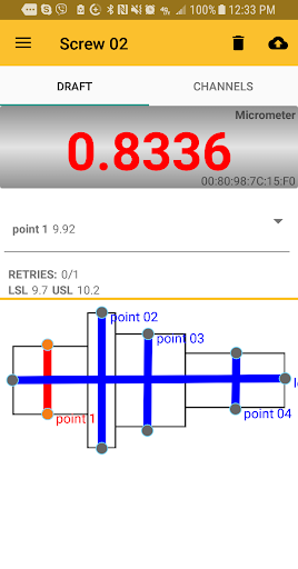Android application MICROTECH Data Suite screenshort