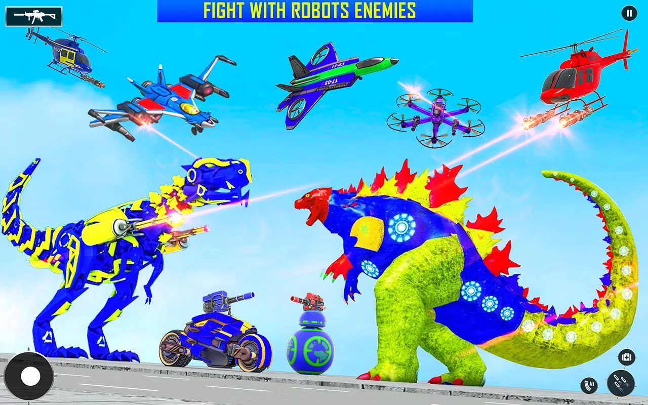 Robot Transform Robot War Game