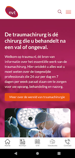 Android application Trauma.nl (NVT) screenshort