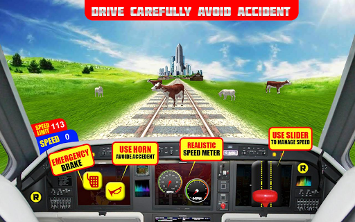 Cockpit Train Simulator  screenshots 1
