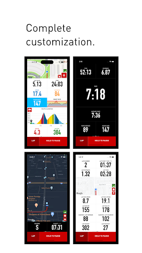 Screenshot of Bike & Run Tracker - Cadence
