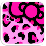Pink Leopard Kitty Theme icon