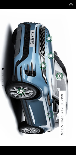 Screenshot of Land Rover iGuide