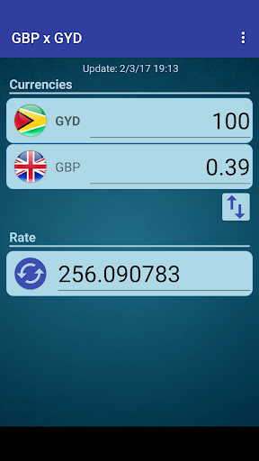 Pound GBP x Guyanese Dollar screenshot 3
