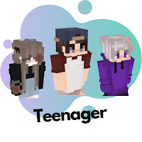 Skin Teenager for Minecraft PE