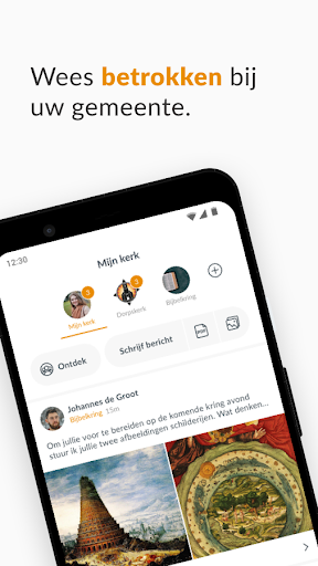 Android application Dorpskerk Nootdorp screenshort