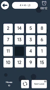 숫자 퍼즐 - 수학 게임