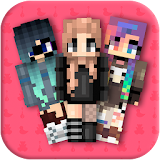 Cute Girls Skins for Minecraft PE icon