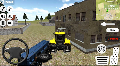 Drive my Tractors Farming Game Screen 2