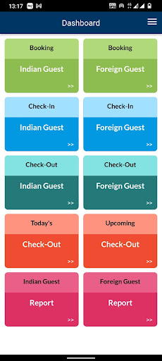 Android application Atithi Aadhaar screenshort