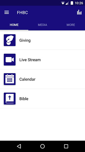Android application Forest Hills Bible Chapel screenshort