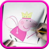 How To Draw Peppa Fairy icon