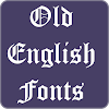 Old English Fonts for FlipFont icon