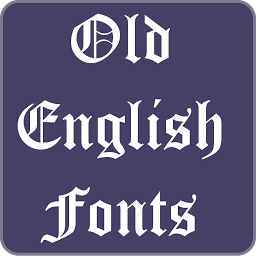 Image de l'icône Old English Fonts for FlipFont